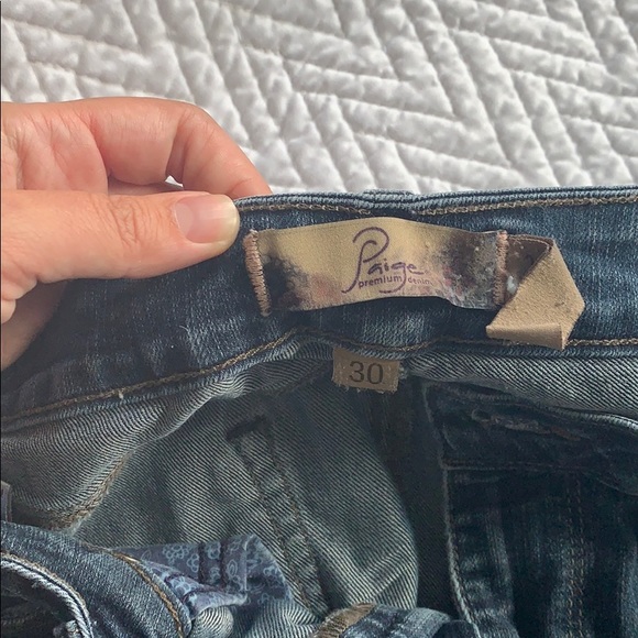 Paige jeans size 30 - Picture 3 of 3